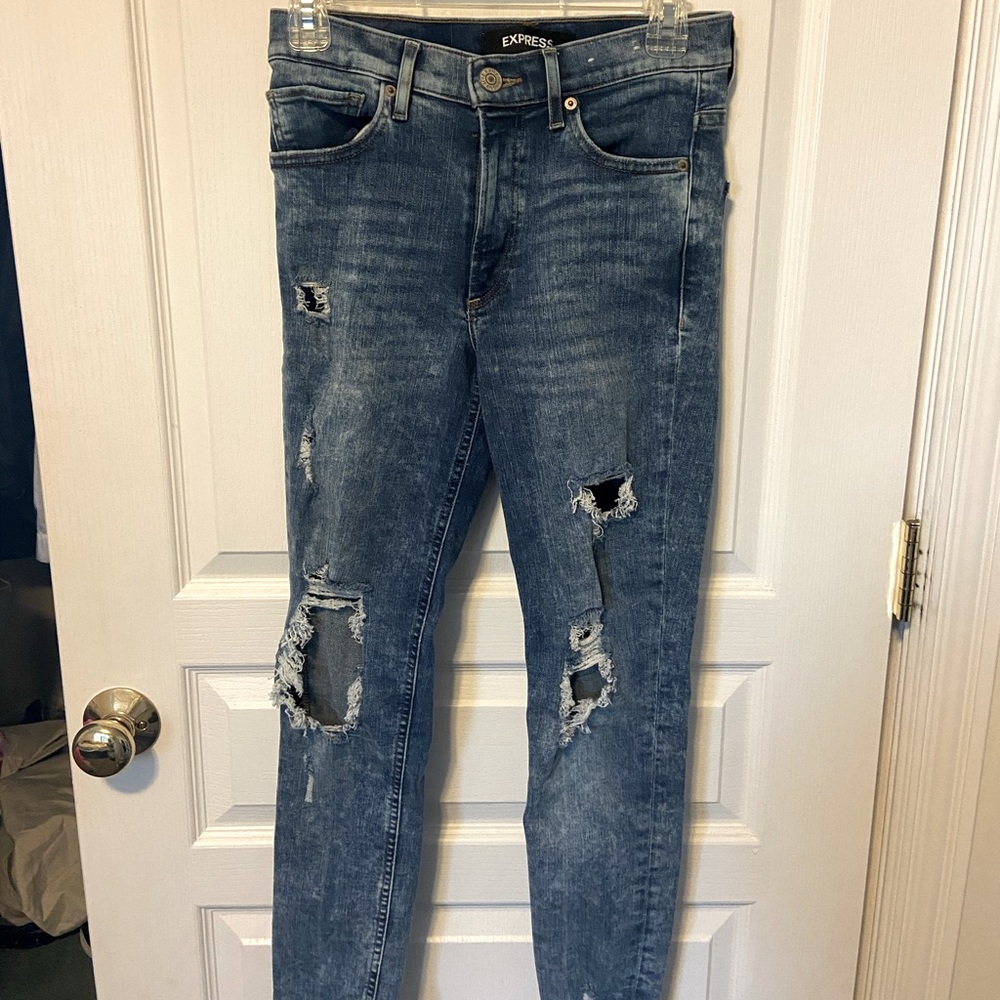 Express High-Rise Stretchy Jeans